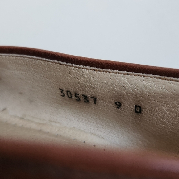 Florsheim Barletta Series Men's Brown Leather Wingtip Loafer Size 9D - Picture 8 of 12